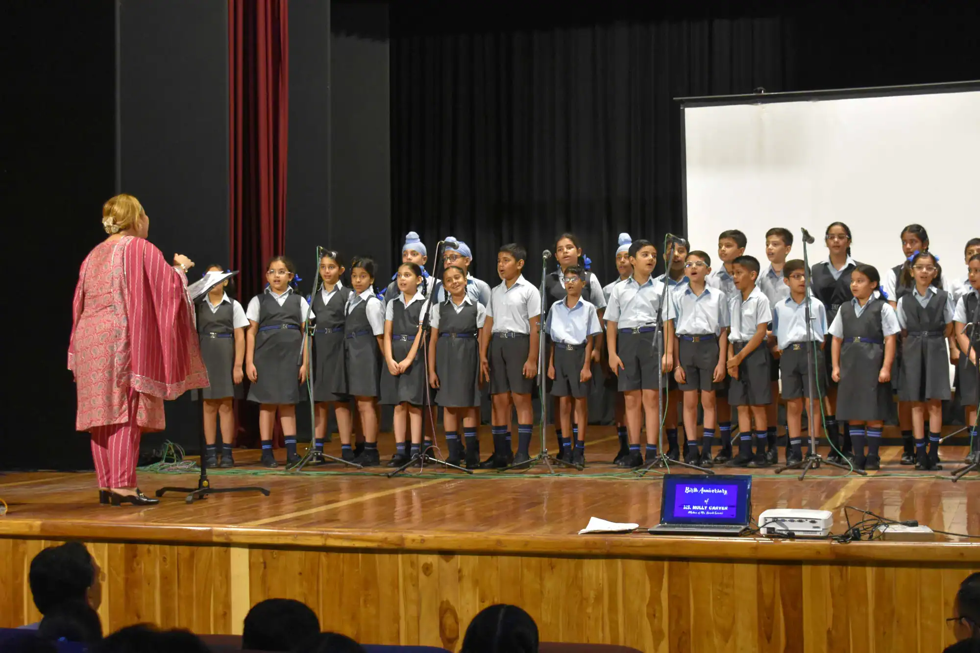 Jr School Special Assembly School – Mother Molly Carver’s Birthday